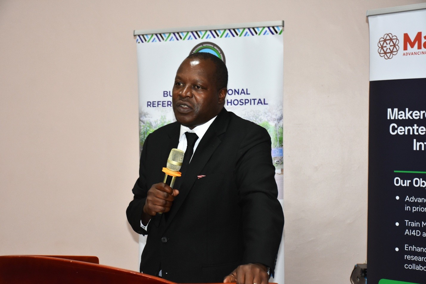 Prof. Tonny Oyana, the Principal at Makerere University&rsquo;s College of Computing and Information Sciences